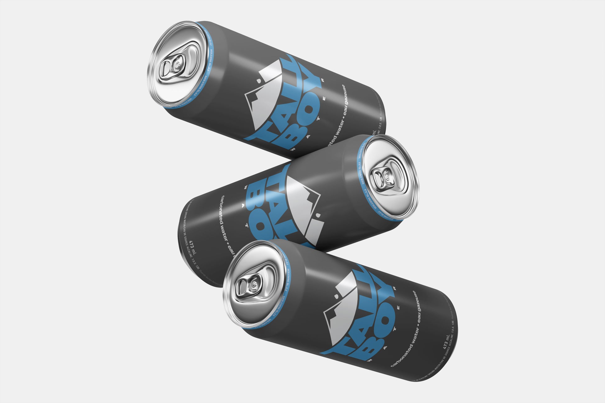 Stacked Tall Boy Cans