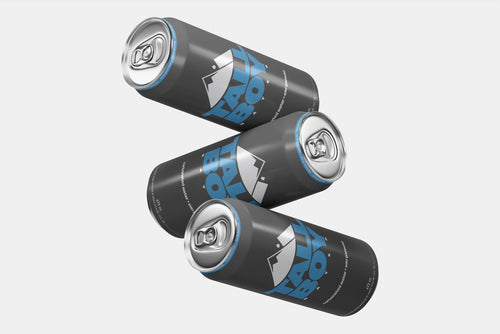 Stacked Tall Boy Cans