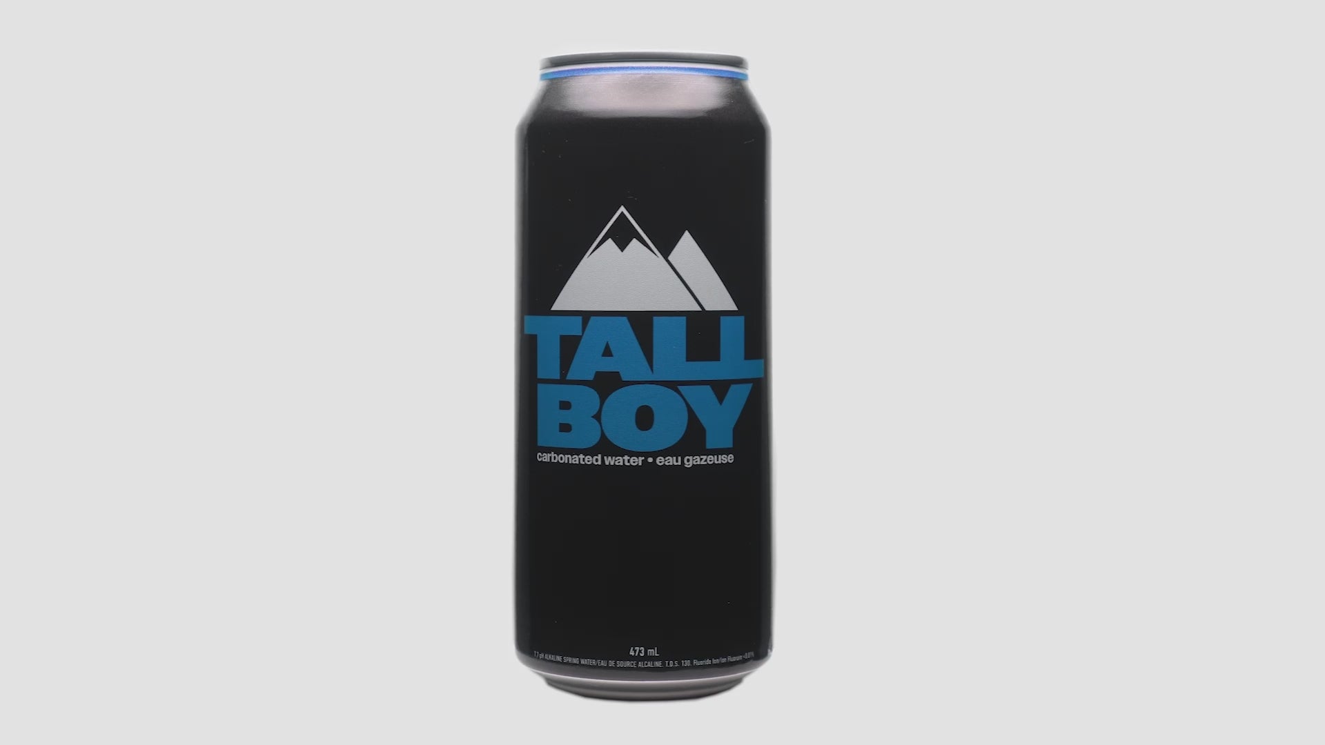 Video of Tall Boy can spinning on a loop.